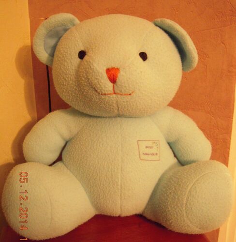 Ours Bleu Ptit Mamour Auchan