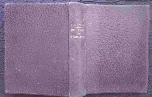 Une Année De Méditations