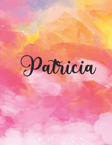 Patricia: Personal Name Dot Gird | The Notebook For Writing Journal Or Diary Women & Girls Gift For Birthday, For Student | 160 Pages Size 8.5x11inch - V.935