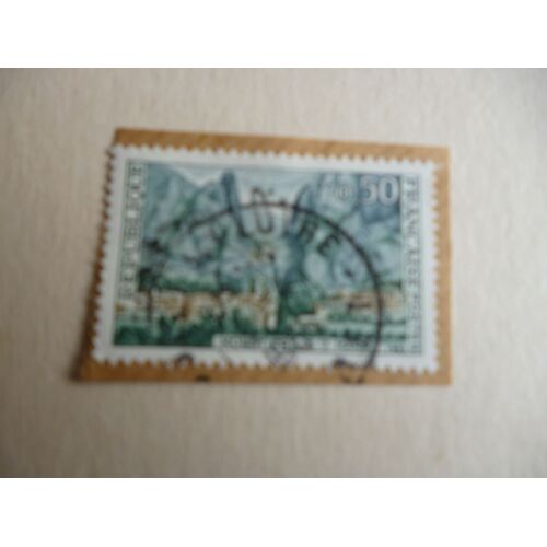 Timbre "France 1965 :Moustiers Ste Marie".