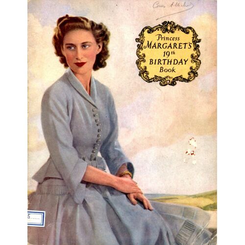 Princess Margare's 19th Birthday Book