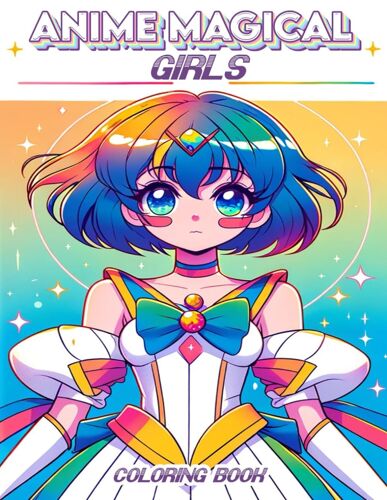Anime Magical Girls Coloring Book: Immerse Yourself In The Whimsical Universe With Our Coloring Adventure