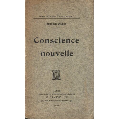 Conscience Nouvelle