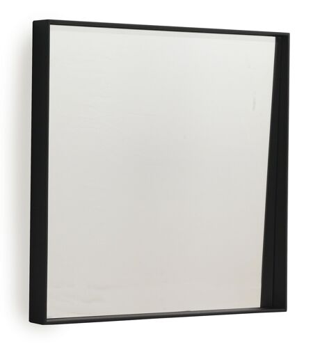 MIROIR NOIR 40X40 CM