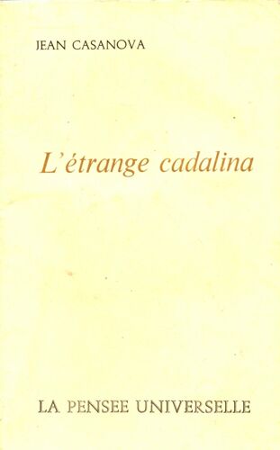 L'étrange Cadalina