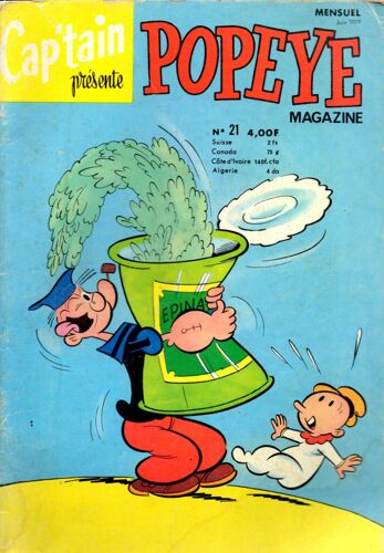 Cap'tain Présente Popeye N°21
