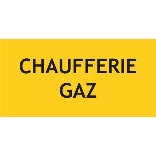 Panneau chaufferie gaz - L.200 x H.100 mm