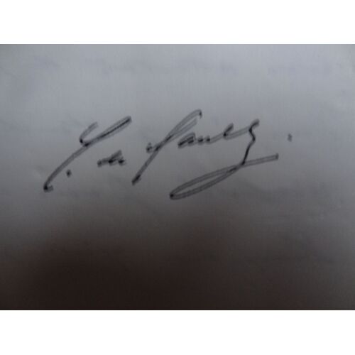 De Gaulle Photocopie D'unelettre Autographe