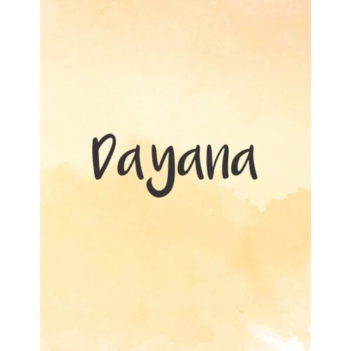 Dayana: Dot Grid Notebook 8.5 X 11| For Graphing Pad, Design Book, Work Book, Planner, Dotted Notebook, Bullet Journal, Sketch Book, Math Book - V.583