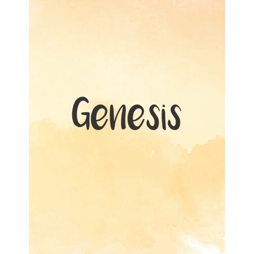 Genesis: Dot Grid Notebook 8.5 X 11| For Graphing Pad, Design Book, Work Book, Planner, Dotted Notebook, Bullet Journal, Sketch Book, Math Book - V.58