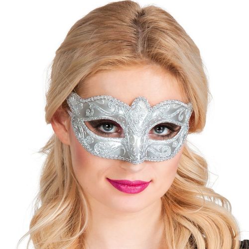 Loup Vénitien Félina Argent