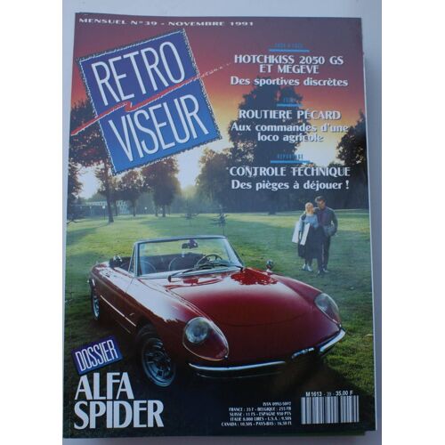 Rétroviseur  N°39 De Novembre 1991