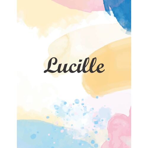 Lucille: Journal Notebook Gray For Writing And Drawing, Blank | Calligraphy Dot Grid Journals | 8.5 X 11 Inch - V.296