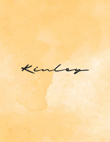 Kinley: Personal Name Dot Gird | The Notebook For Writing Journal Or Diary Women & Girls Gift For Birthday, For Student | 160 Pages Size 8.5x11inch - V.401