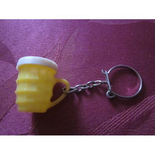 Porte-Cle Verre À Biere Moutarde Parizot