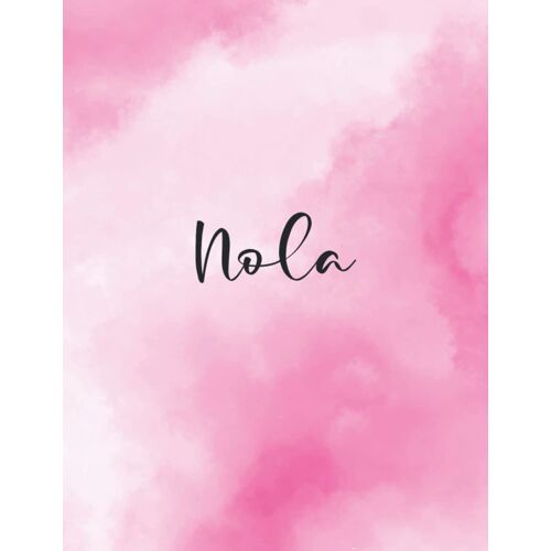 Nola: Journal Notebook Gray For Writing And Drawing, Blank | Calligraphy Dot Grid Journals | 8.5 X 11 Inch - V.606
