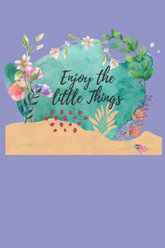 Enjoy The Little Things: 2022 Pantone Blank Lined Notebook