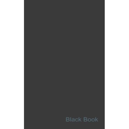 Black Book: Notebook/Address/Phone Book