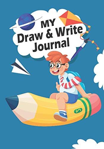 My Draw & Write Journal: Story Journal Composition Book For Kids, Gift For Kids, Learn To Write And Draw Journal, Drawing Journal And Notebook For Childrens, Gift For Childrens.