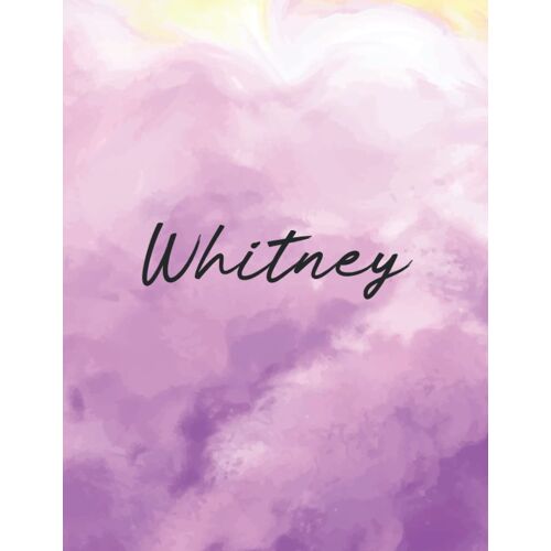 Whitney: Dot Grid Notebook 8.5 X 11| For Graphing Pad, Design Book, Work Book, Planner, Dotted Notebook, Bullet Journal, Sketch Book, Math Book - V.884