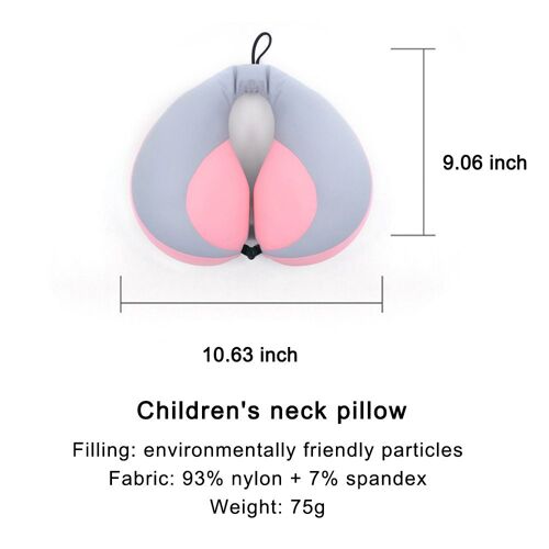 Coussin De Jaune Siège Auto Pour Bébé En Forme De U Pour Siège De Voiture - Coussin De Voyage Pour La Tête Et Le Cou - Coussin De Poussette Pour Enfants