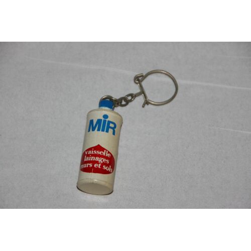 Porte-Clef Publicitaire Mir Flacon Vaisselles Lainages Murs Et Sol