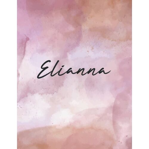 Elianna: Dot Grid Notebook 8.5 X 11| For Graphing Pad, Design Book, Work Book, Planner, Dotted Notebook, Bullet Journal, Sketch Book, Math Book - V.471