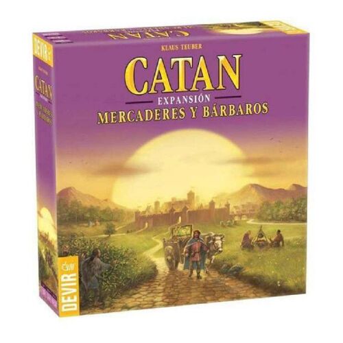 Jeu De Société Catán Expansión Devir Mercaderes Y Bárbaros (Es)