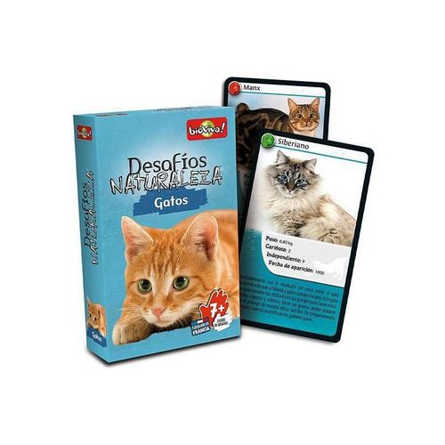 Jeu De Société Desafíos Naturaleza Gatos Asmodee (Es)