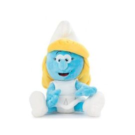 Peluche Schtroumpfette 33 Cm - Set Doudou Enfant Collection Schtroumpf Et Une Carte Tigre