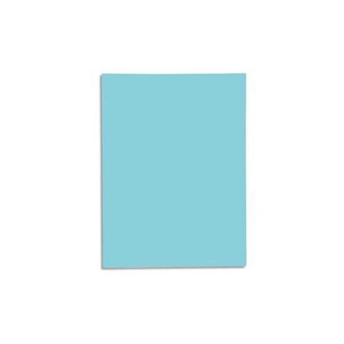 Exacompta Paquet De 50 Chemises 1 Rabat Jura 250 En Carte 240 Grammes Bleu Clair