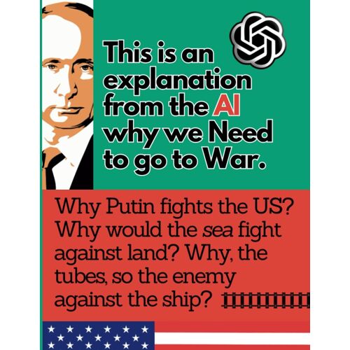 Explanation From The Ai Why We Need To Go To War: Why Putin Fights The Us? Why Would The Sea Fight Against Land? Why, The Tubes, So The Enemy Against The Ship?