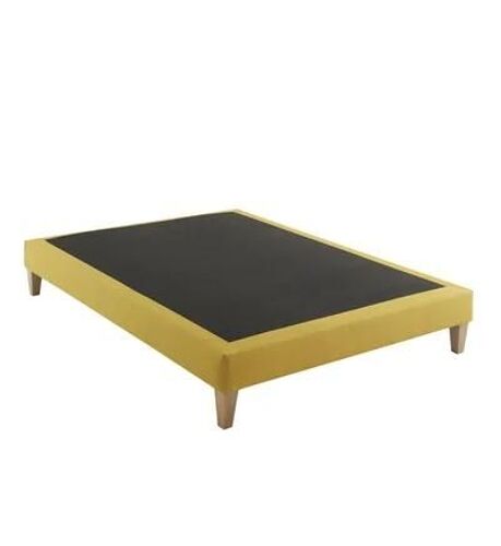 Someo - Sommier déco tapissier Rêve - Jaune