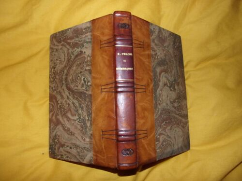 Remorques De R. Vercel E.O. De 1935 Avec Une Reliure Artisanale Demi Cuir De Style Art Déco