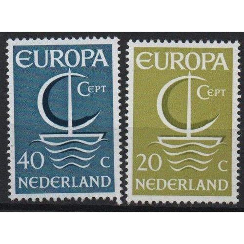 Pays-Bas Timbres Europa 1966-1967