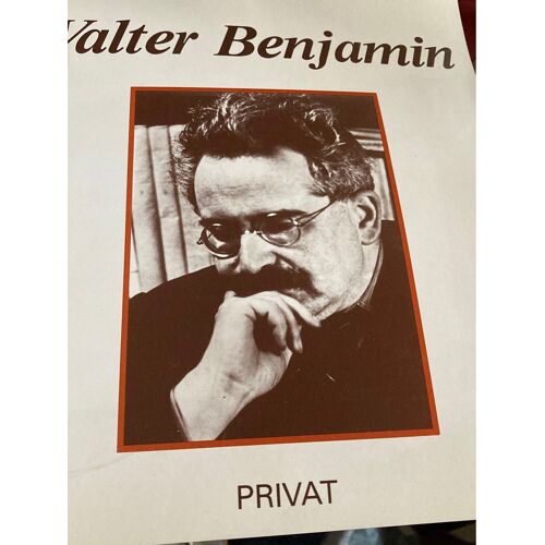 Revue D’Esthetique Walter Benjamin