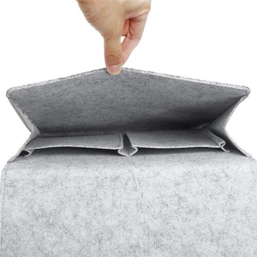 Organisateur De Rangement De Chevet, Caddie Suspendu Porte-Lit, Poches De Lit, Canapé, Pochettes De Livre, Pochettes De Lit En Feutre