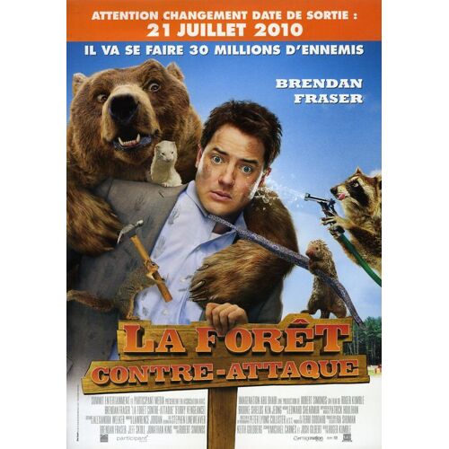 La Forêt Contre-Attaque, Synopsis Dépliant, Roger Kumble, Brendan Fraser, Brooke Shields, Ken Jeong