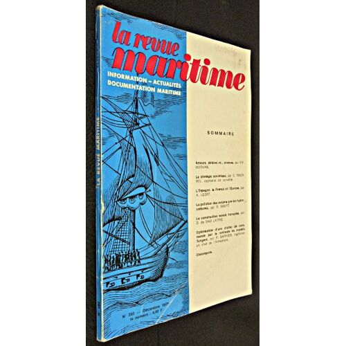 La Revue Maritime N°293 (Décembre 1971)