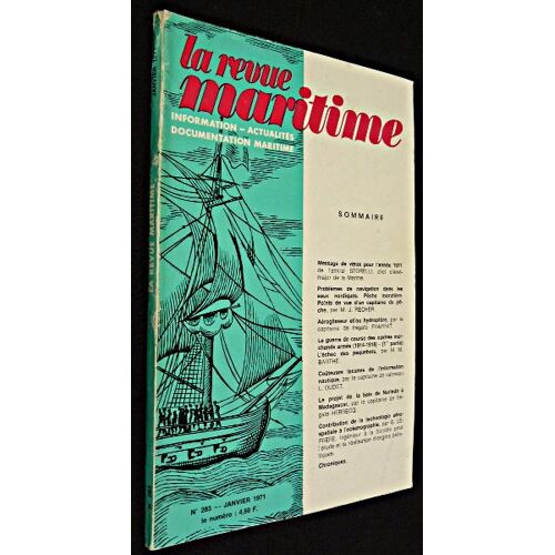 La Revue Maritime N°283 (Janvier 1971)