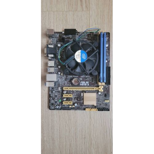 Carte mère Asus h81m avec processeur i3 4330 et 8go de ram