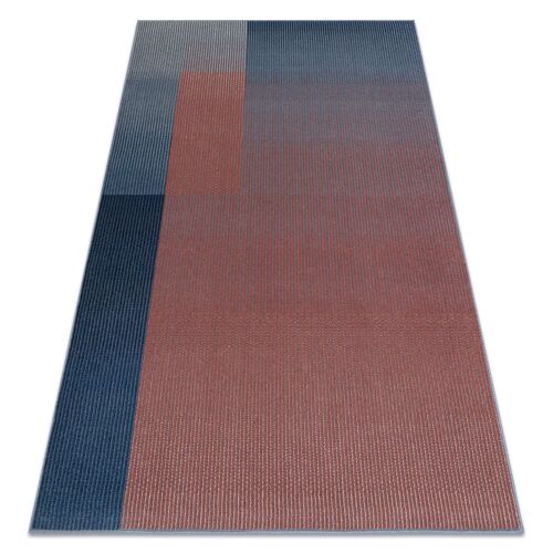 160x230 Cm Tapis Nain Géométrique 7710/51944 Rouge / Bleu