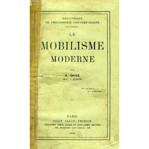 Le Mobilisme Moderne