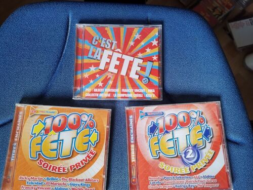 3 Cd Musicaux Pour Faire La Fête