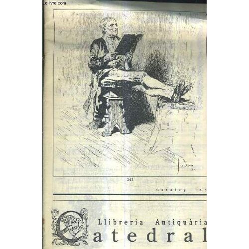 Catalogue En Espagnol : Llibreria Antiquaria Catedral.