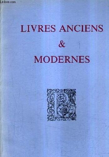 Catalogue N°1 De La Librairie Privat - Livres Anciens & Modernes.