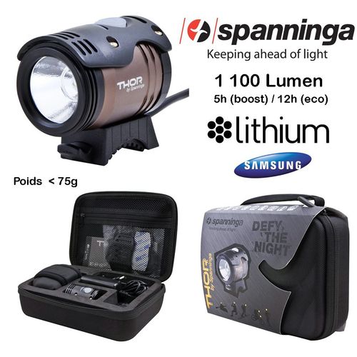 Eclairage Velo Thor Surpuissant 1100 Lumen