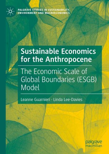 Sustainable Economics For The Anthropocene