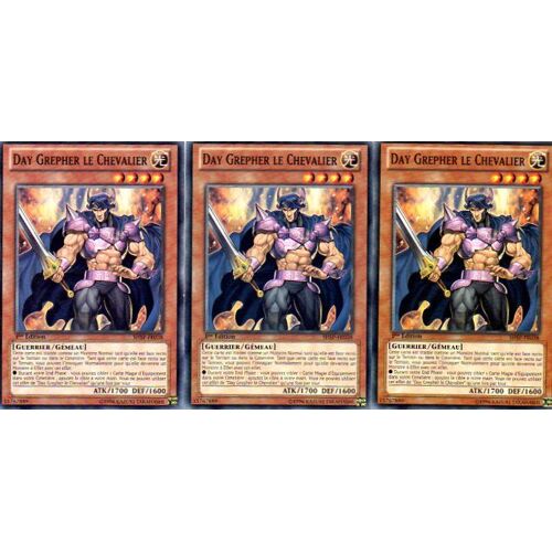 3 X   Day Grepher Le Chevalier  -  Shsp-Fr038