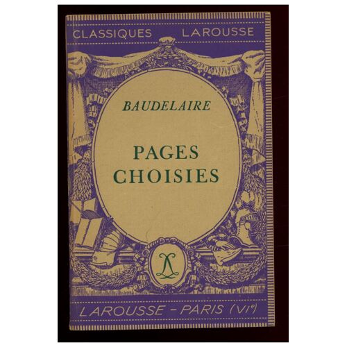 Pages Choisies / 1949 / Beaudelaire